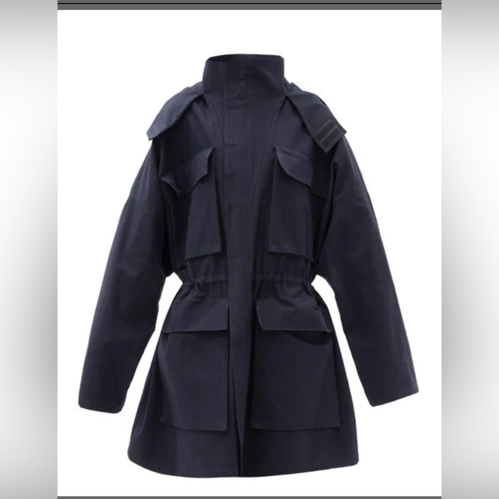 Like new Raey giant combat cotton-blend parka